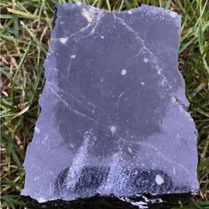 Polished Black obsidian stone/crystal piece